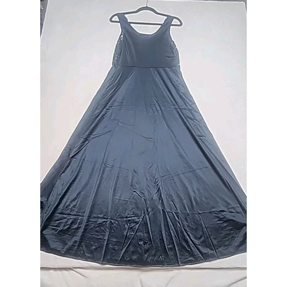 Soft Moments‎ Long Nightgown Black Sleeveless Medium